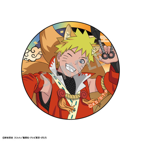 『NARUTO-ナルト- 疾風伝』トレーディング和紙風缶バッジ/妖怪アレンジ衣装【BOX】